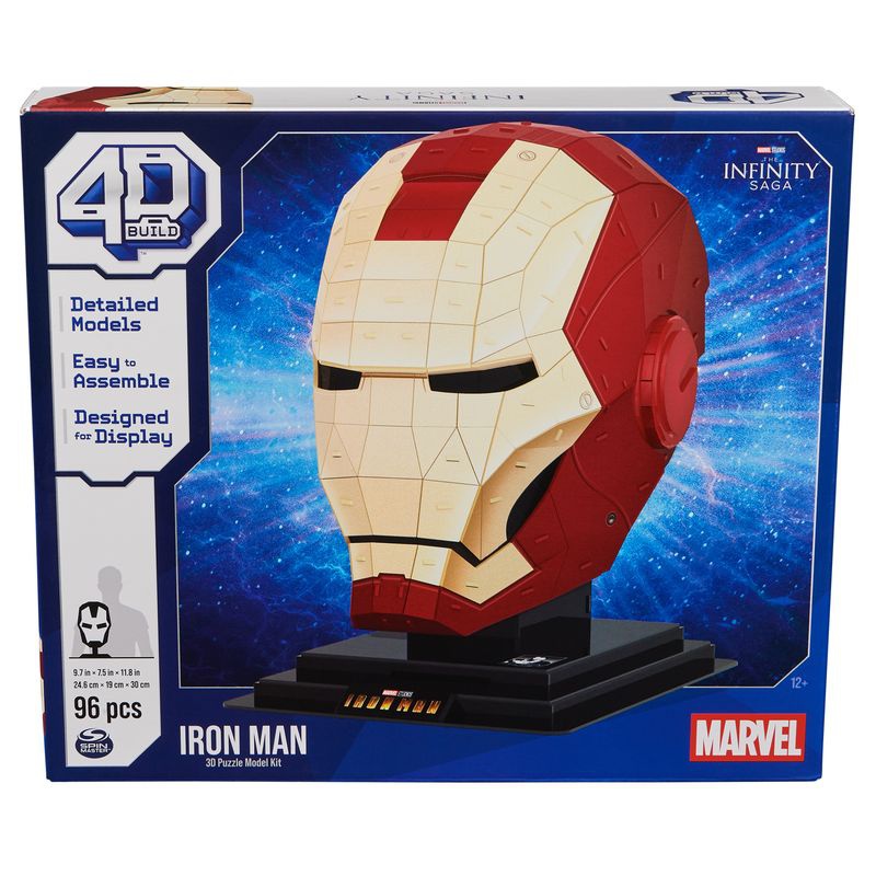 Marvel 3D-pussel Iron Man-hjälm