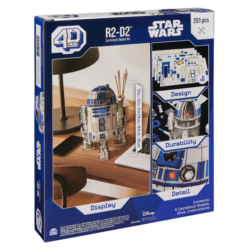 Pussel Star Wars robot R2-D2 3D