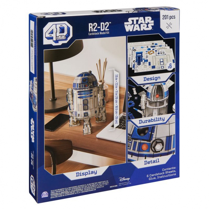 Pussel Star Wars robot R2-D2 3D