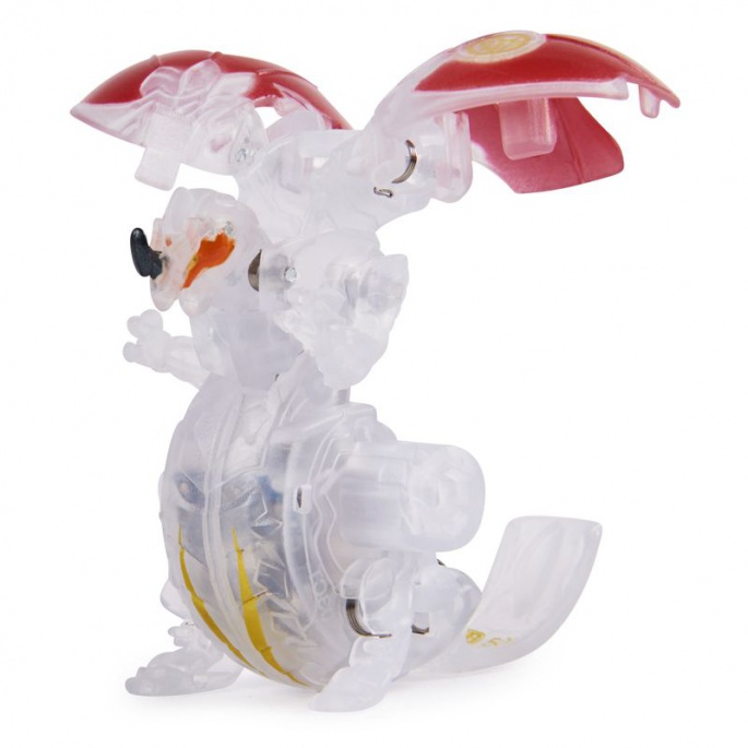Bakugan svítící Bakugani Nova Dragonoid bílý