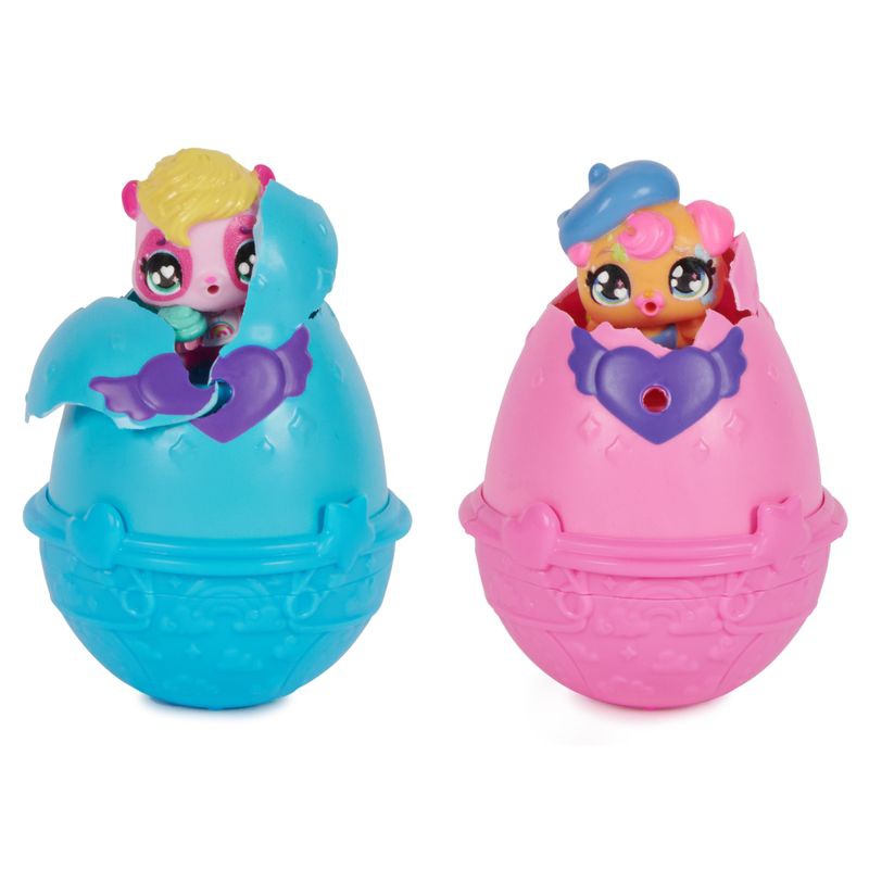 Hatchimals hrací set s krmicí židlí pro zvířátka