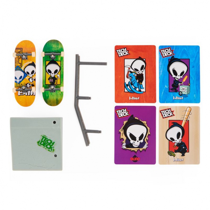 Tech Deck fingerboard dvojbalení s překážkou Blind