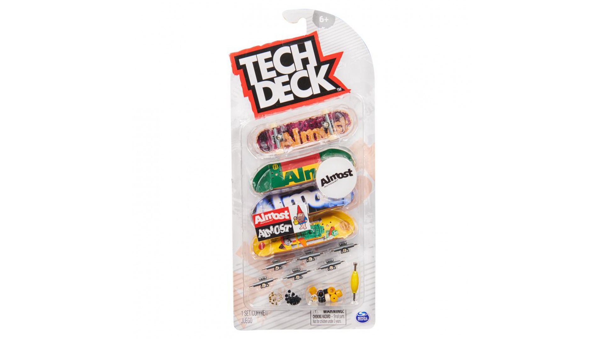Tech Deck fingerboard štvorbalenie Almost