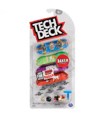 Tech Deck fingerboard quadruplo Baker