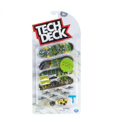 Tech Deck fingerboard quattro confezioni Creature