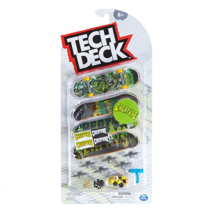 Tech Deck fingerboard fyrpack Creature