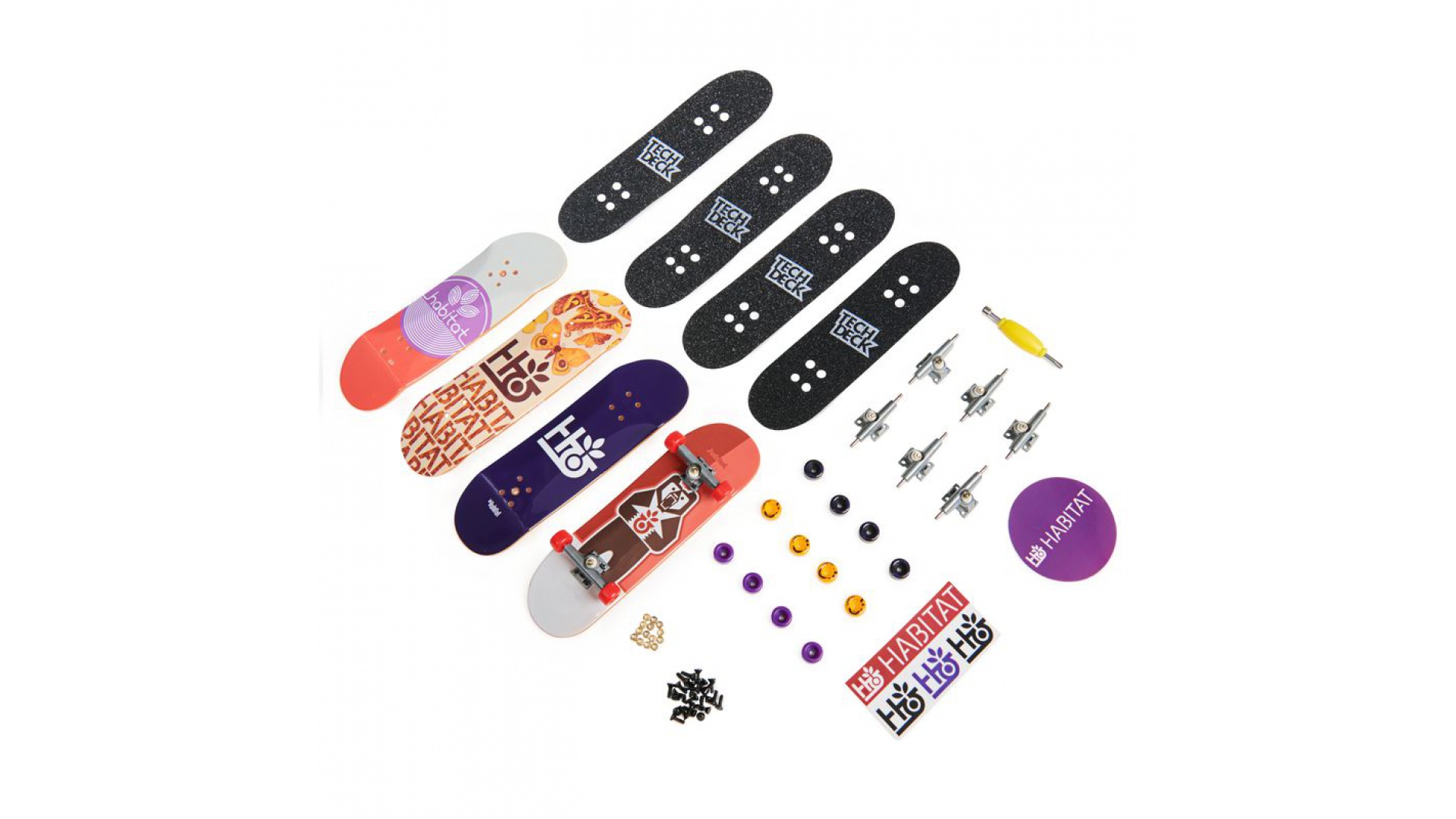 Tech Deck fingerboard štvorbalenie Habitat