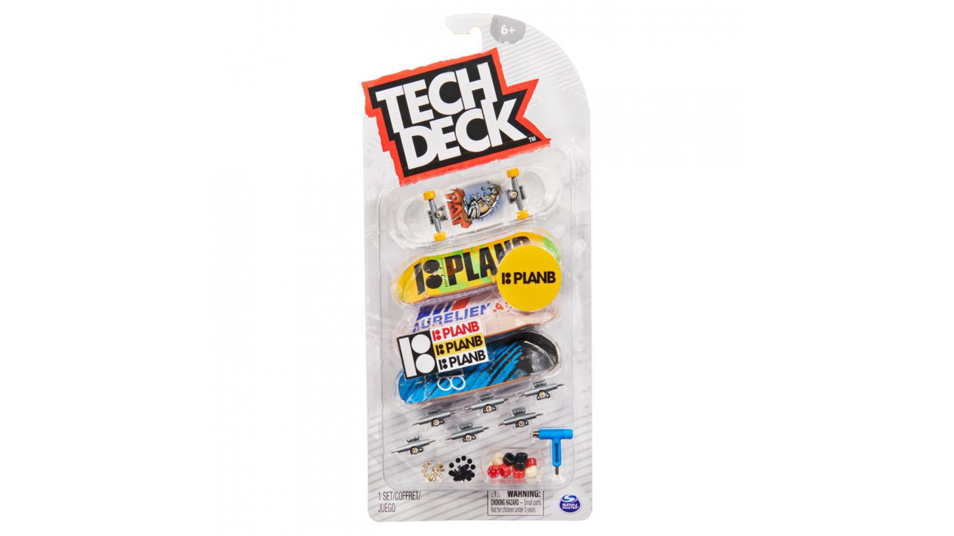 Tech Deck fingerboard štvorbalenie Planb
