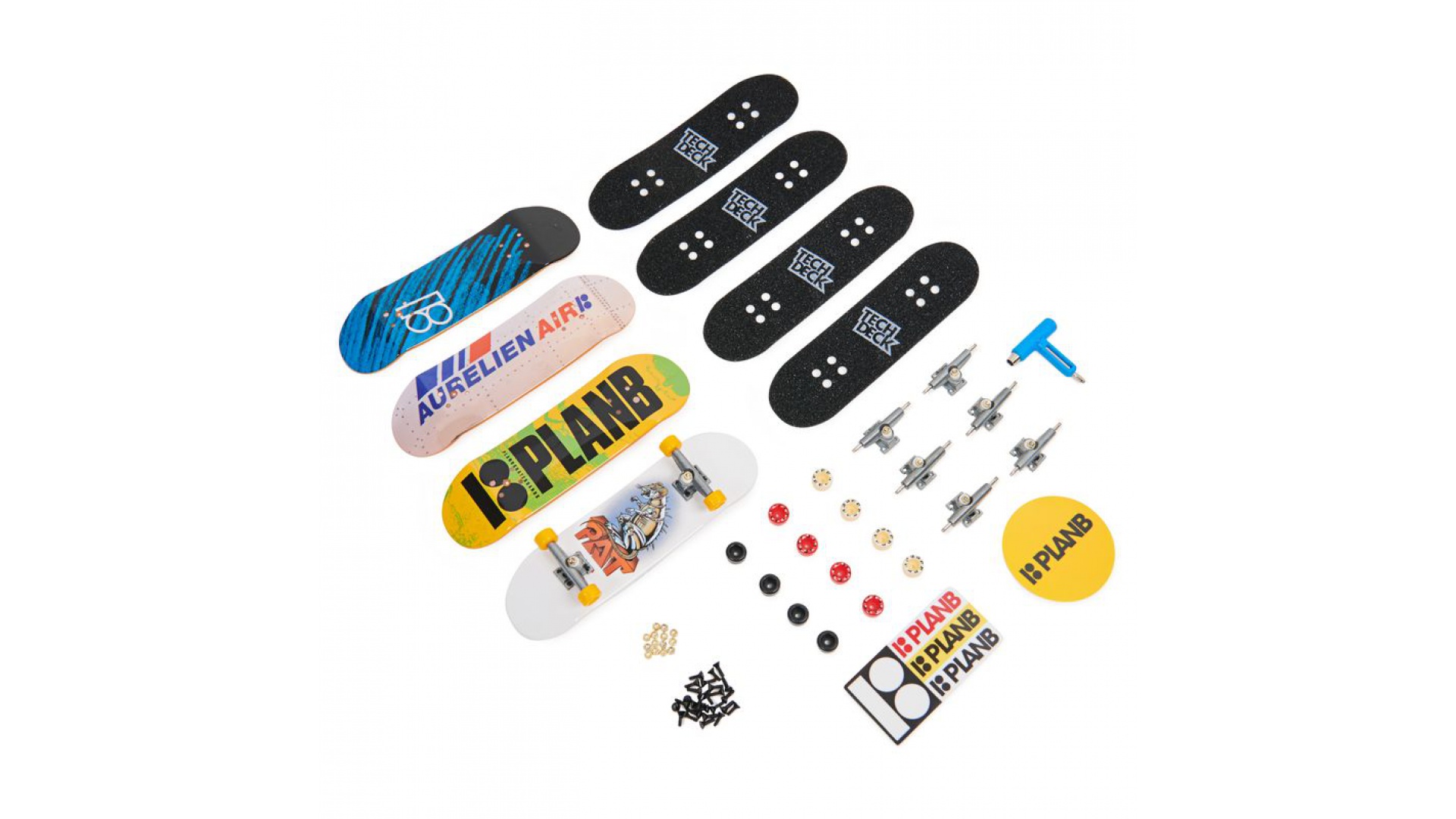 Tech Deck fingerboard štvorbalenie Planb