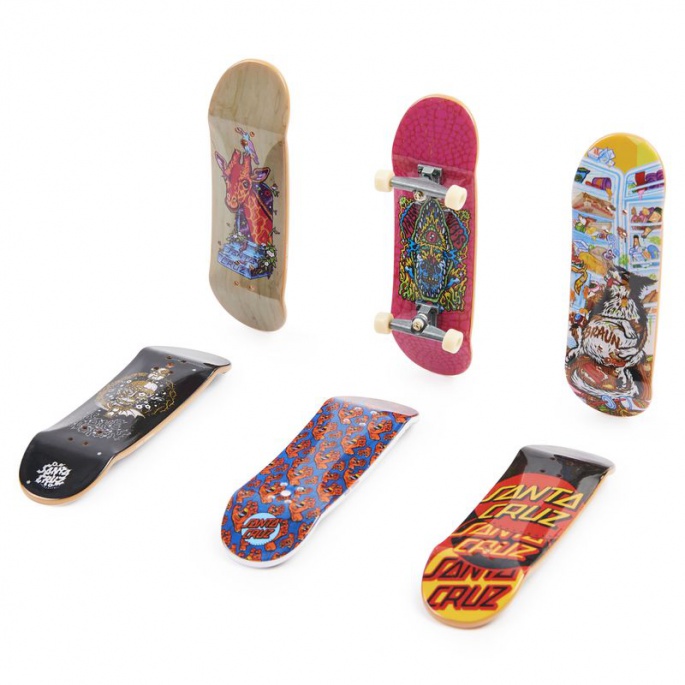 Tech Deck skateshop 6ks s příslušenstvím Santa Cruz