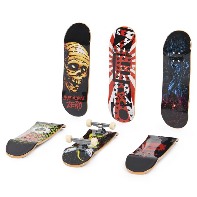 Tech Deck skateshop 6 st med tillbehör Zero Zero