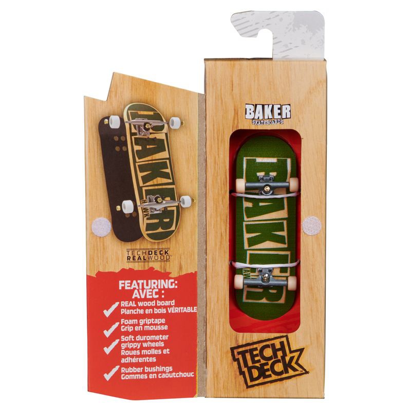Tech Deck fingerboard dřevěný závodní Baker