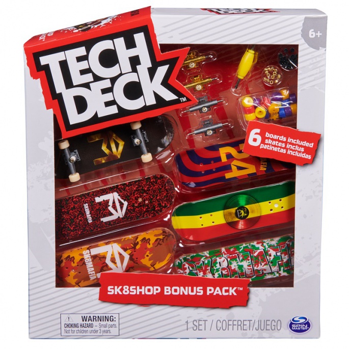 Tech Deck skateshop 6ks s příslušenstvím Sk8Mafia