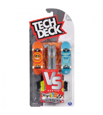 Tech Deck fingerboard διπλή συσκευασία με εμπόδιο Flip
