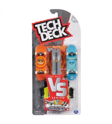 Tech Deck Fingerboard Twin-Pack mit Flip Hindernis