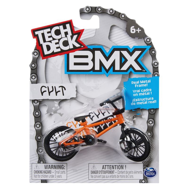 Tech Deck BMX sběratelské kolo Cult oranžová