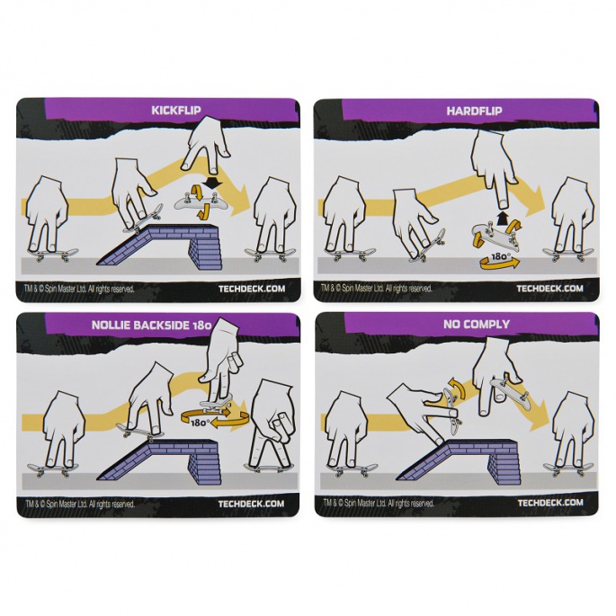 Tech Deck fingerboard dvojbalení s překážkou VS Series Krooked