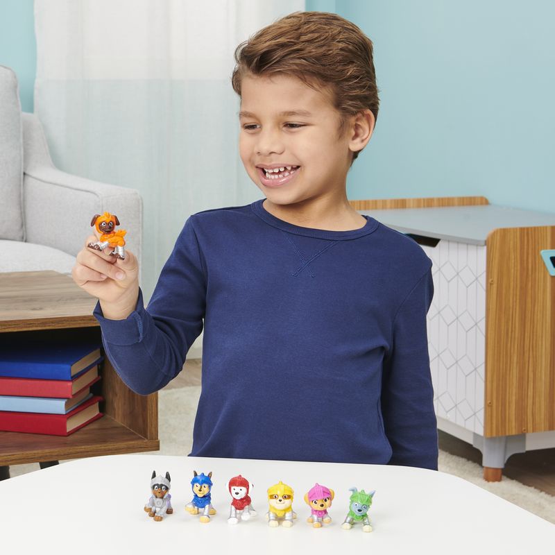 Tlapková patrola rytíři základní figurky ve věži