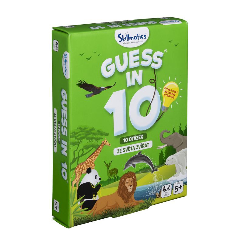 Spin Master Games Uhádni na 10 - Zvířata - česká verze