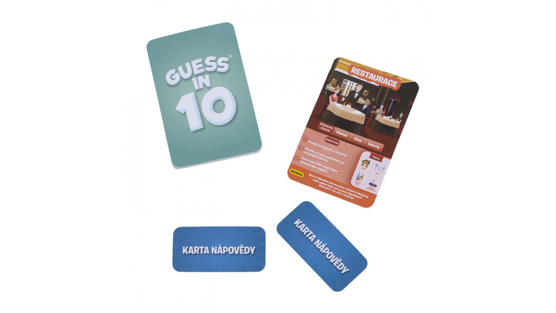 Spin Master Games Uhádni na 10 - Mestá - česká verzia
