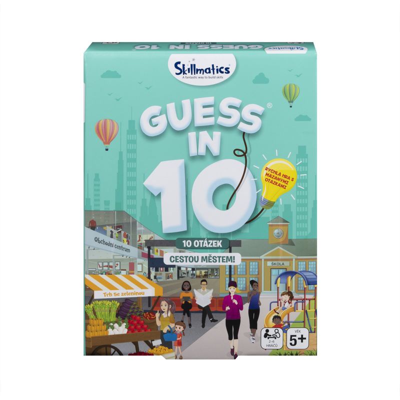 Spin Master Games Uhádni na 10 - Města - česká verze