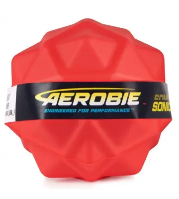 Aerobie Sonic balle rebondissante rouge