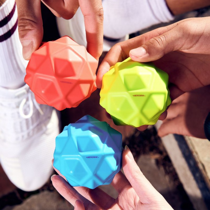 Aerobie Sonic studsande boll röd