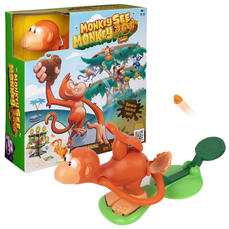 Spin Master Games hra zručnosti Monkey See Monkey Poo