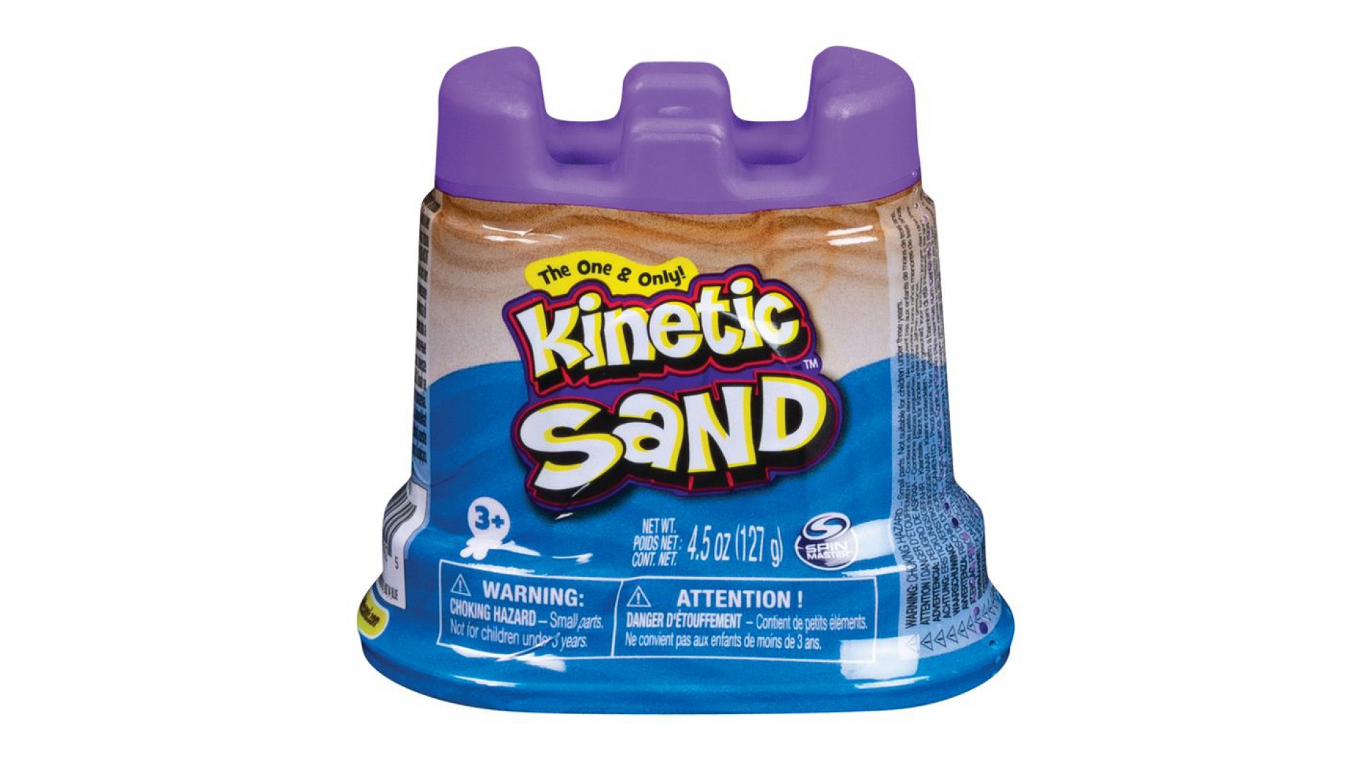 Levně Kinetic Sand kelímek modrého tekutého písku