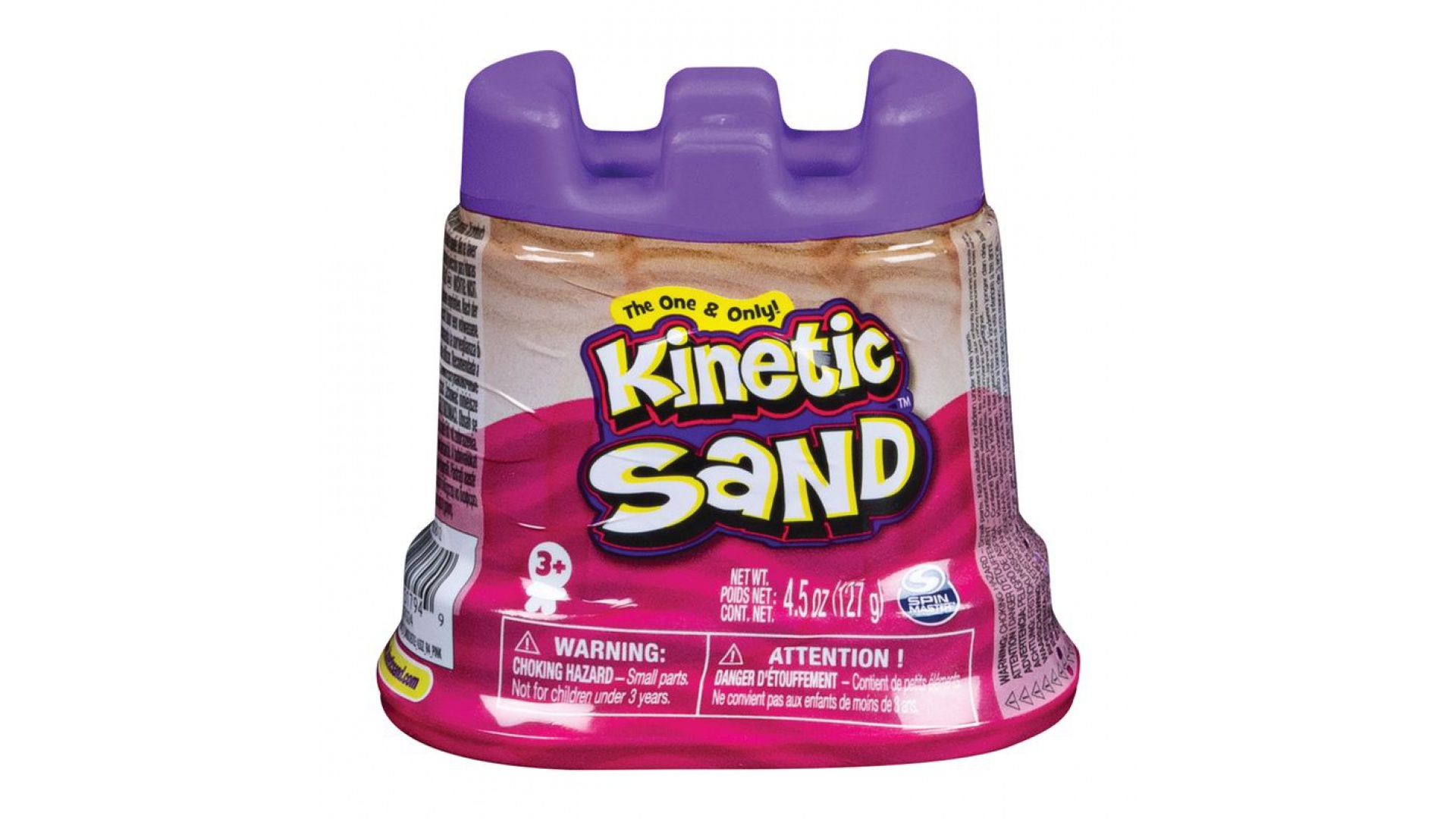 Levně Kinetic Sand kelímek růžového tekutého písku