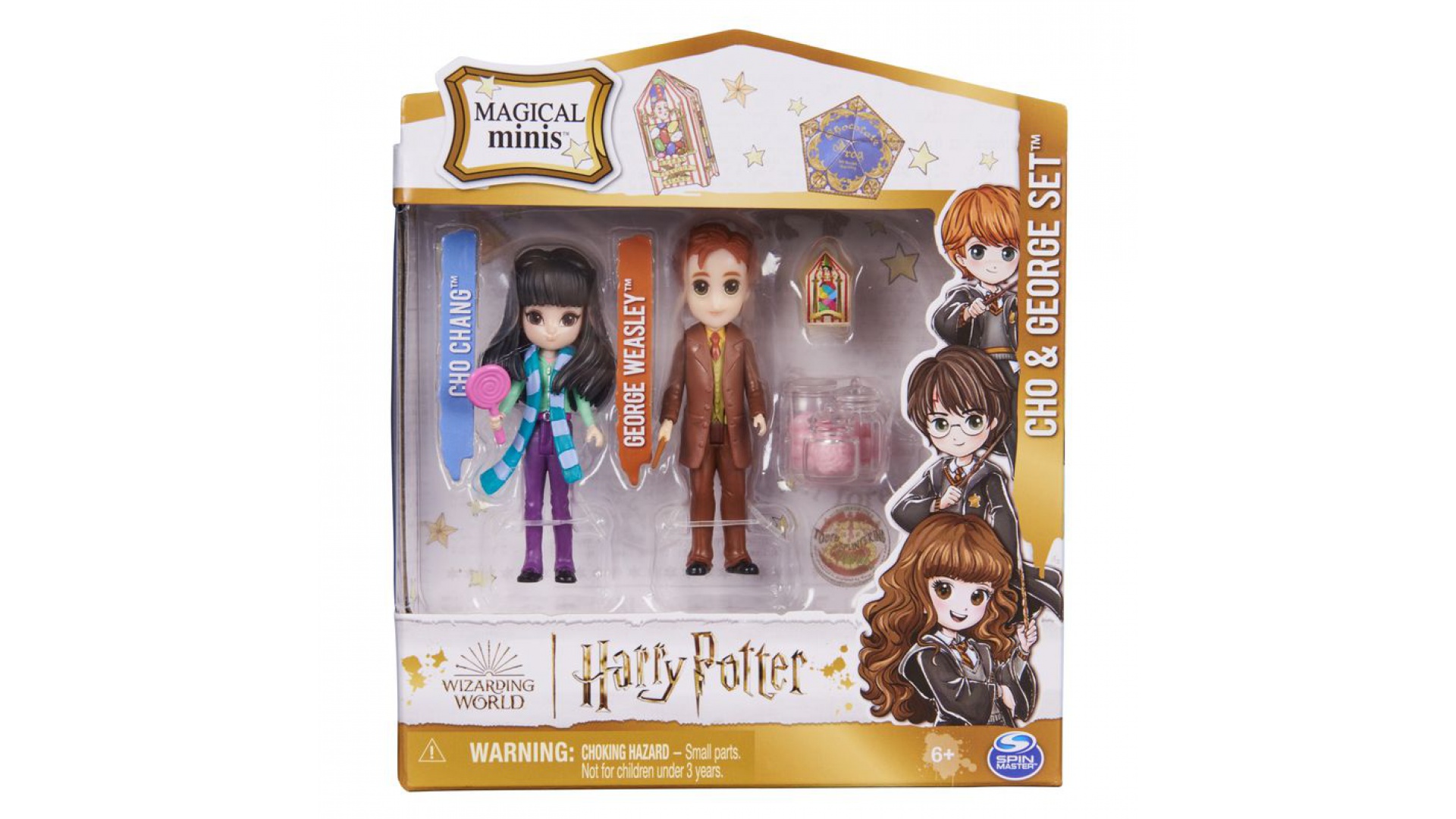 Harry Potter dvojbalení figurek s doplňky George a Cho