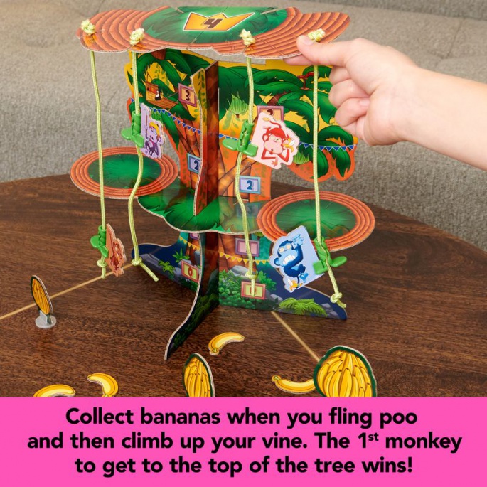Spin Master Games hra zručnosti Monkey See Monkey Poo