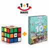 Akce 1+1 Rubikova kostka 3x3 speed cube + Uhádni na 10 - Města - česká verze navíc