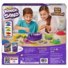 Akce 1+1 Kinetic Sand duhový kolotoč + Kinetic Sand kelímky zeleného tekutého písku navíc