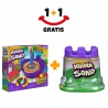Akce 1+1 Kinetic Sand duhový kolotoč + Kinetic Sand kelímky zeleného tekutého písku navíc