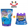 Akce 1+1 Kinetic Sand voňavý písek ostružina s malinou + Kinetic Sand kelímky písku navíc