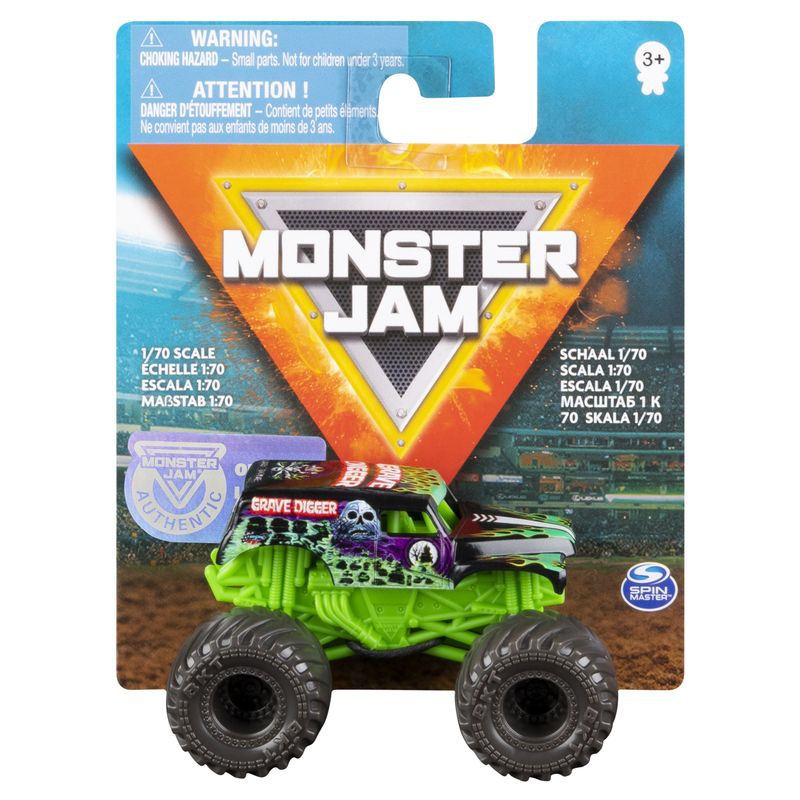 Monster Jam plastové sběratelské autíčko Series 1 Grave Digger