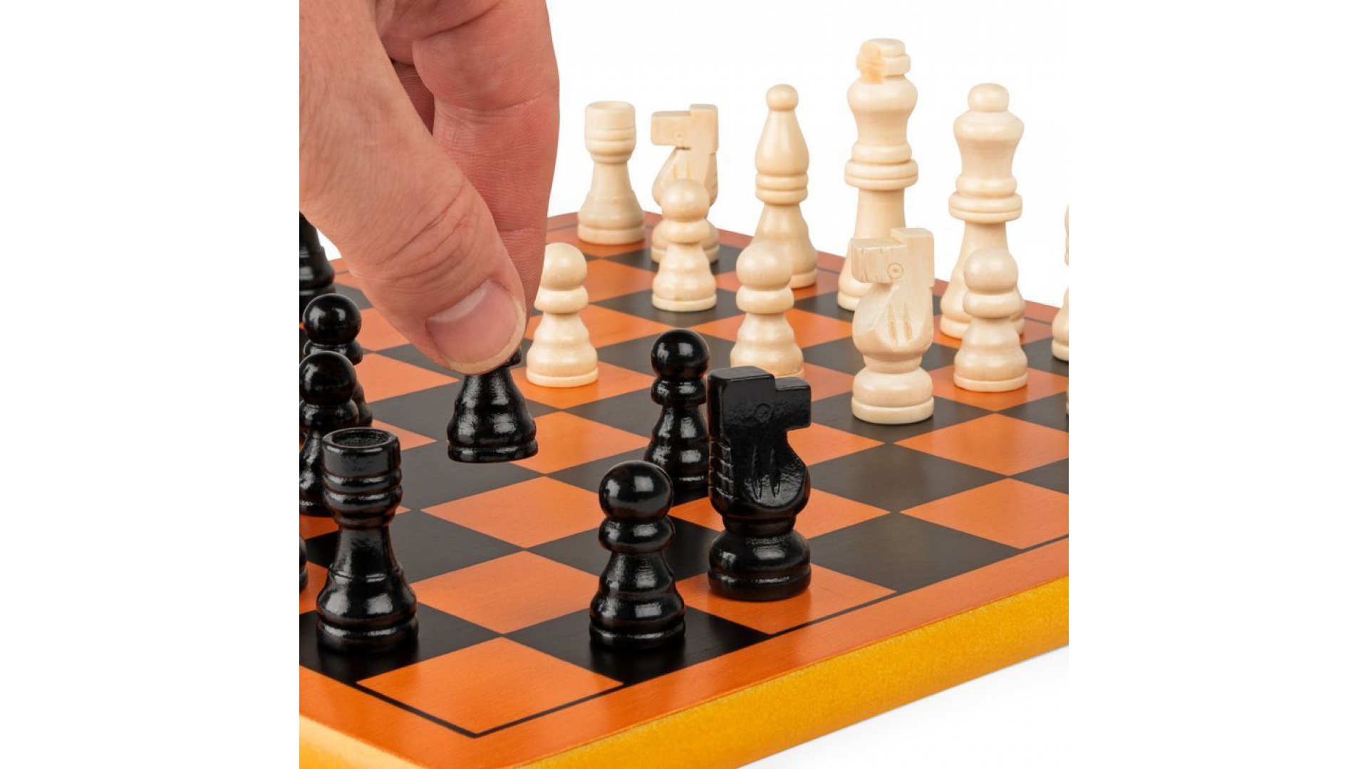 Spin Master Games Klasický drevený šach