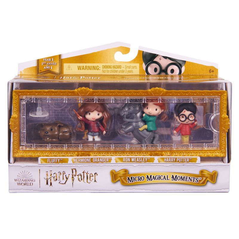 Harry Potter multipack mini figurer Harry, Hermione och Ron med tillbehör