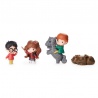 Harry Potter multipack mini figurer Harry, Hermione och Ron med tillbehör