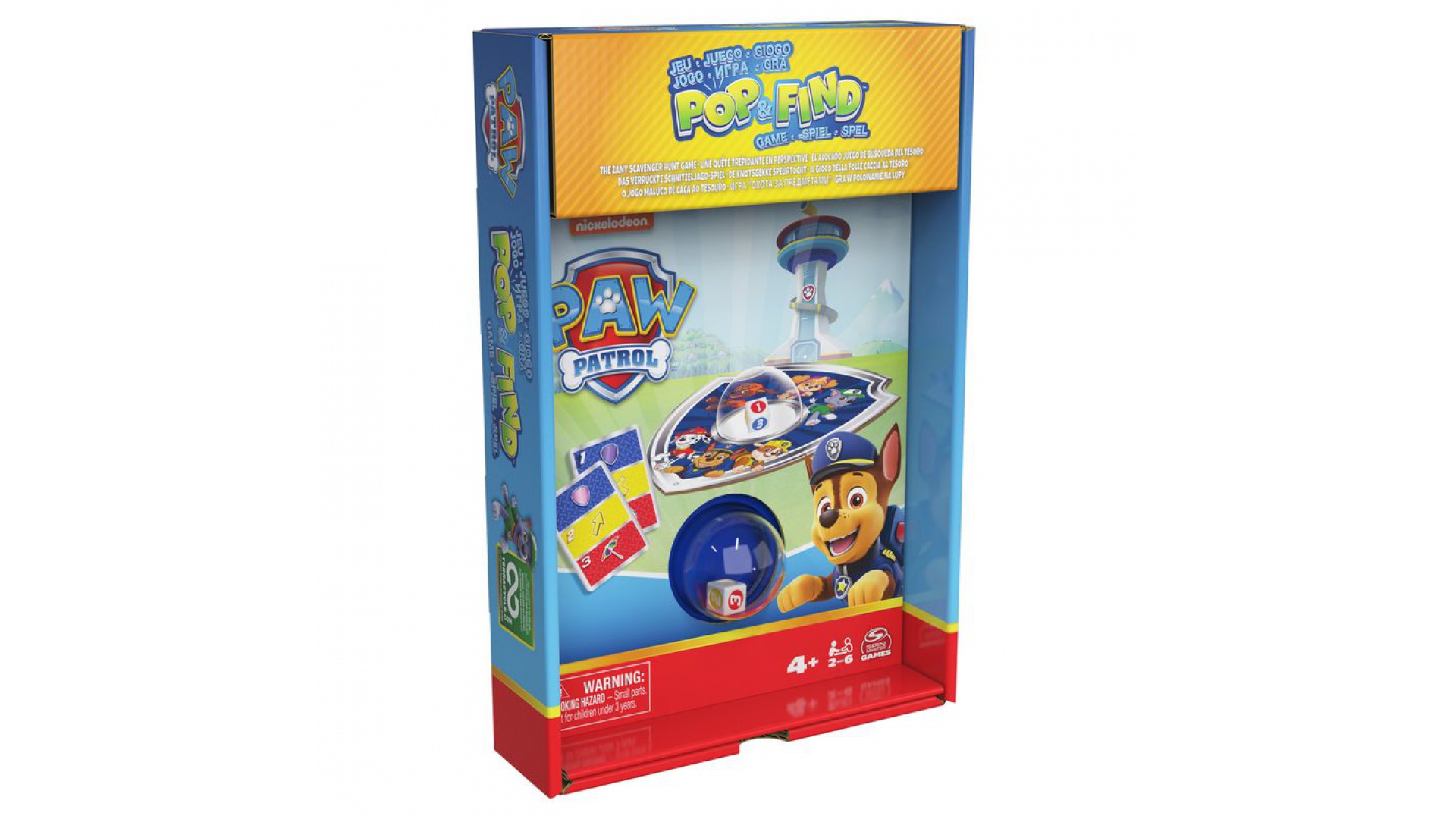 Spin Master Games Tlapková patrola Hledej a najdi