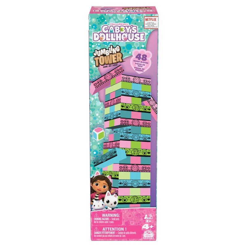 Spin Master Games Gábinins magiska hus spel Vacklande torn