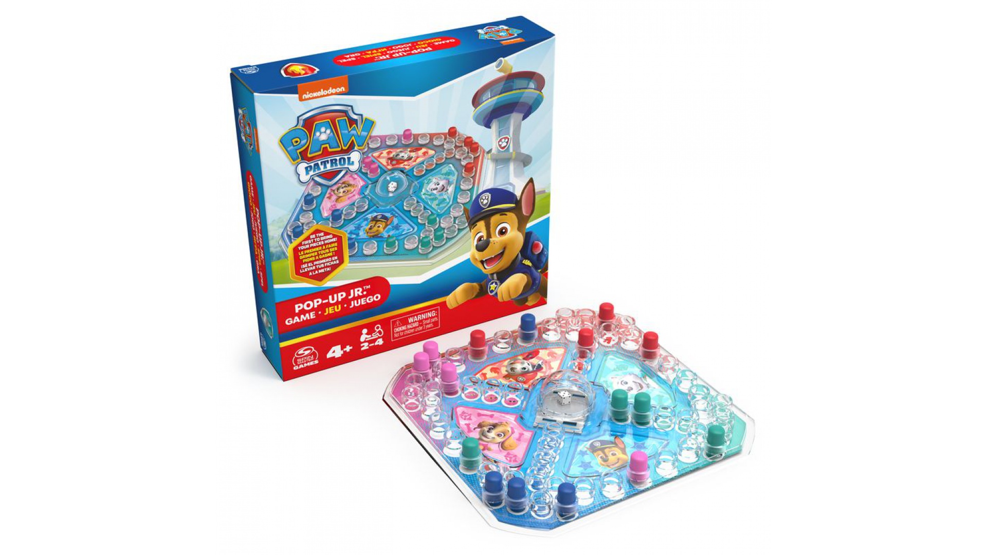 Spin Master Games Tlapková patrola Člověče nezlob se 2024