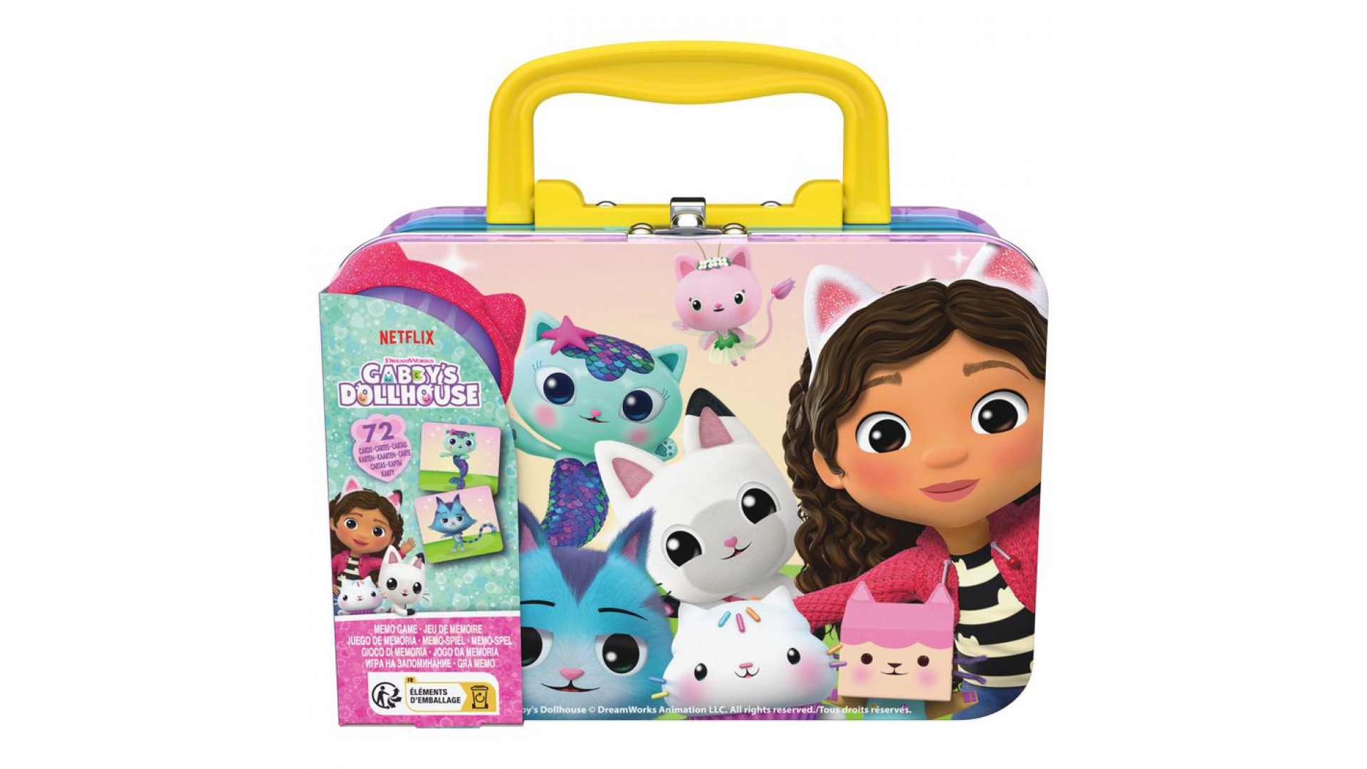 Spin Master Games Gábinin kouzelný domek pexeso v plechovém kufříku