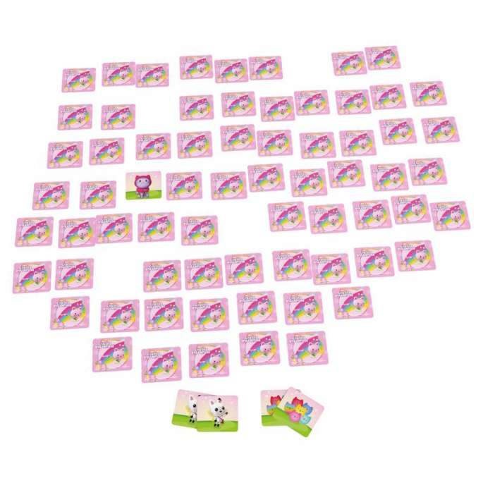 Spin Master Games Gabbys dockskåp memory i metallask