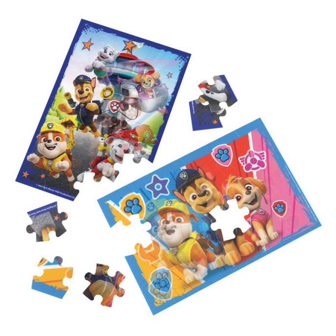 Spin Master Games Paw Patrol lentikulärt pussel 2x24 bitar