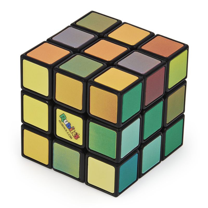Rubiks kub Också omöjlig ändrar färger 3x3