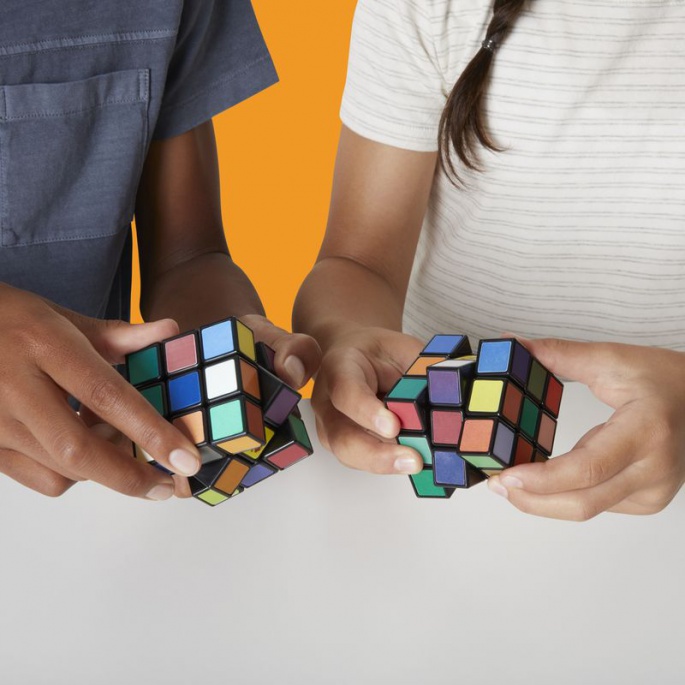Rubiks kub Också omöjlig ändrar färger 3x3