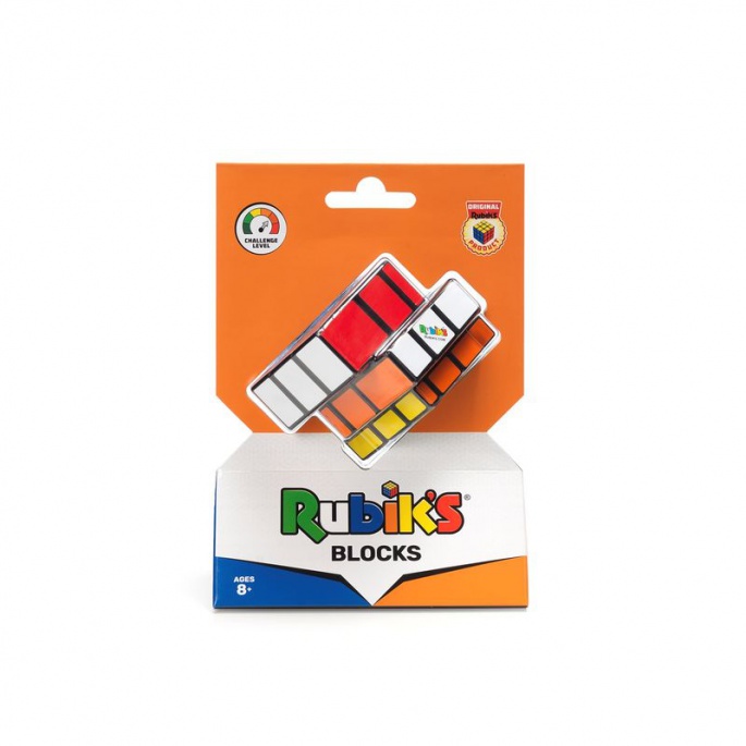 Rubiks kub färgade block pussel