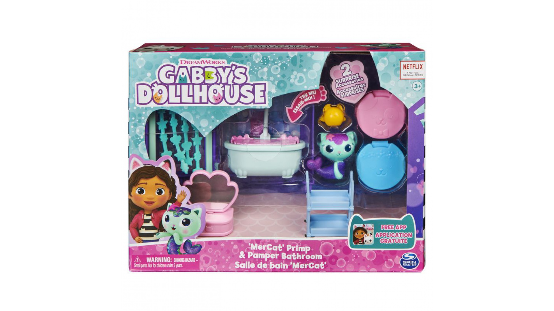 Levně Gábinin kouzelný domek deluxe pokojíček koupelna